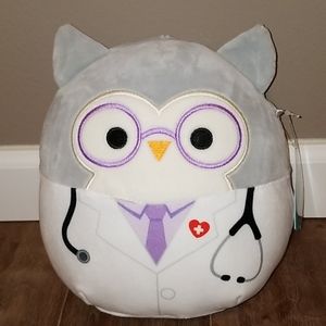 Squishmallow OWL DOCTOR "Hoot" 8 inch